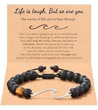 Gift for Easter, Christmas, Birthday, Valentines Day ... Tarsus Cross Bracelet for Men Teens, Fashion Jewelry Christian Gifts B0FNM7D3ZP