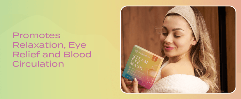 Body Restore Heated Eye Mask for Dry Eyes 5 Pack - Self Heating Warm Compress, Christmas Stocking Stuffers, White Elephant, Birthday Gifts for Women, Men, Stye Eye Treatment, Relaxation - Variety