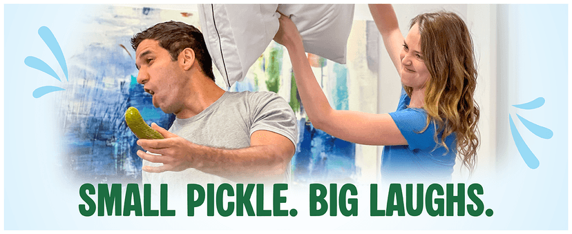 DR DINGUS Yodeling Pickle (1 Pickle) Sings Dill-lightful Musical Yodel Song - Hilarious Laughs - Singing Novelty Gag Gift for Friends Family Coworkers Office Students Classroom