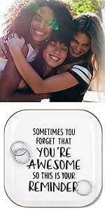 Birthday Gifts for Mom from Daughter Jewelry Dish - Thank You! for all the words that sometimes go unSpoken, I need to say I Love You!" Gifts for Mom Christmas Mothers Day Valentines Thanksgiving