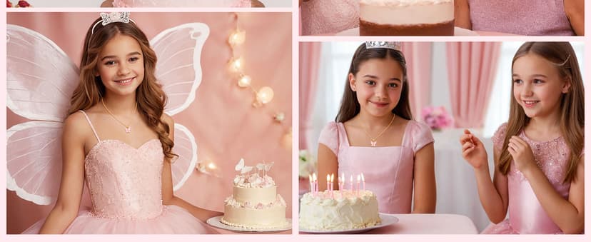 UNGENT THEM Happy 5th 6th 7th 8th 9th 10th 11th 12th Birthday Gifts, You Make The World A More Beautiful Place Butterfly Necklace Bday Presents