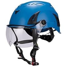 Land Helmets ClimbPro Helmet EN 12492 Vented for Rock Climbing – Durable, Lightweight Shell, Adjustable Chin Strap, Perfect for Outdoor Adventure with Universal Accessory Slots