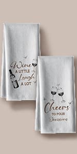 Kitchen Towels,Funny Joked Themed Dishcloth,16 * 24,2Pack,Microfiber Bar Towel,Hilarious Hand Towels,High Absorbent Dish Towels,Best Gifts for Hostess New Home Mom Women Housewarming