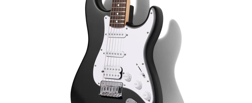 Fender Squier Debut Series Stratocaster HSS Electric Guitar, Beginner Guitar, 2-Year Warranty, Includes Free Lessons, Sea Foam Green with Satin Urethane Finish