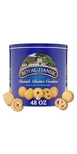 Royal Dansk Danish Cookie Selection, No Preservatives or Coloring Added, 12 Oz. (Pack of 1)