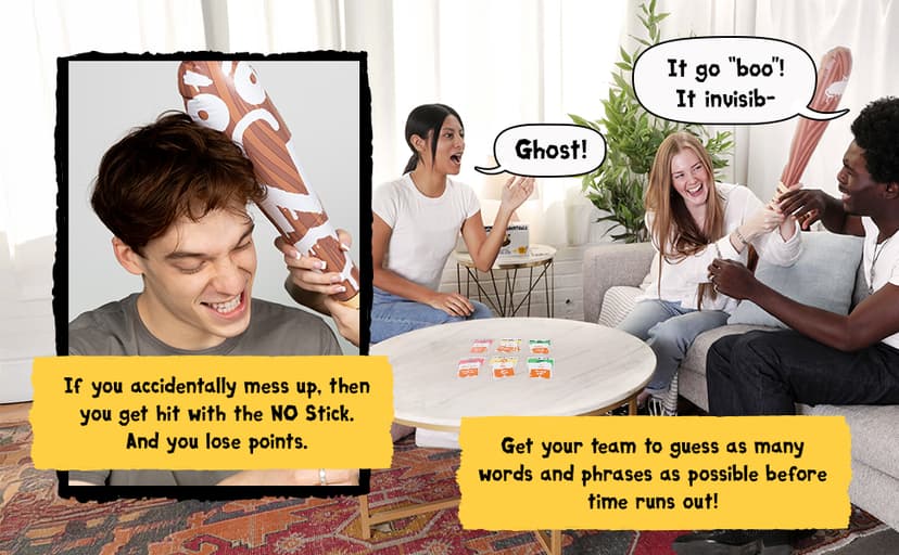 Be a Neanderthal poet! Give one-syllable words and phrases so friends guess the word in this quick-to-learn viral party game. Exploding Kittens Poetry for Neanderthals, 2+ Players, Ages 7+ Word Game B089DTQDLR