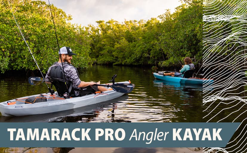 Lifetime Tamarack Pro 103 Sit-On-Top Kayak, Lightning Fusion, 10 ft. 3 in.
