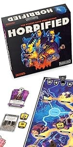 Ravensburger Horrified Games – Dungeons & Dragons – Strategy Board Game – Boost Critical Thinking & Teamwork – Cooperative Gameplay – Unique Monster Challenges – 1 to 5 Players – Adults & Kids 10+