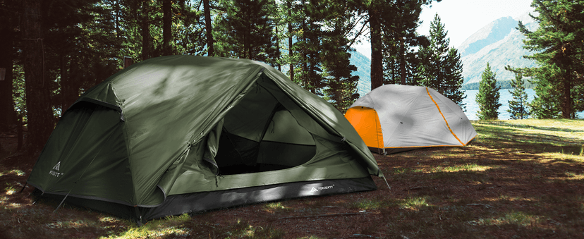 Forceatt Tent for 2 and 3 Person is Waterproof and Windproof, Camping Tent for 3 to 4 Seasons,Lightweight Aluminum Pole Backpacking Tent Can be Set Up Quickly,Great for Hiking