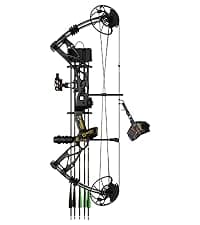 Sanlida Dragon X9 Ready to Hunt Compound Bow Package for Adults, Archery Compound Bow and Arrow Set, 0-70 Lbs Draw Weight, No Bow Press Needed, Limited Life-time Warranty, RH Only