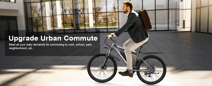 Electric Bike for Adults, 1000W Peak Ebike, 50Miles 21.7MPH Electric Mountain Bike, 26" Adult Electric Bicycle with 48V Removable Battery, Fenders,7 Speed, Front Suspension, UL 2849 Certified