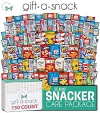 Graduation Birthday Treats Gift Basket, Nutritious Granola Breakfast Bars Office Food Assortments & Variety Gifts Gift A Snack - Healthy Snack Box Care Package + (50 Count) Greeting Card B08L8RQDBF