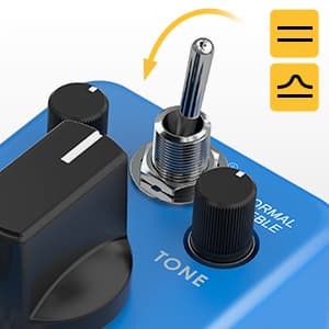 Donner Compressor Pedal, Ultimate Comp 2 Modes Compression Effect Pedal Pure Analog for Electric Guitar and Bass True Bypass