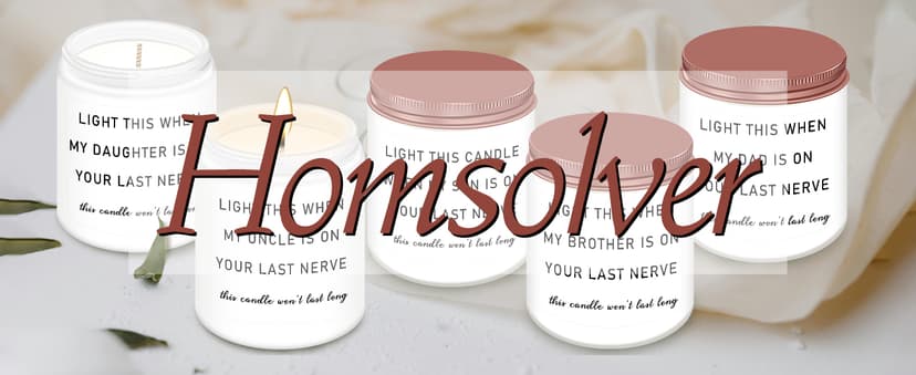 Homsolver Daughter in Law Gifts, Birthday Christmas Anniversary Wedding Gifts for Daughter from Mother Father in Law, Funny Sons Girlfriend, Future Daughter-in-Law Lavender Candle Gift from Mom Dad
