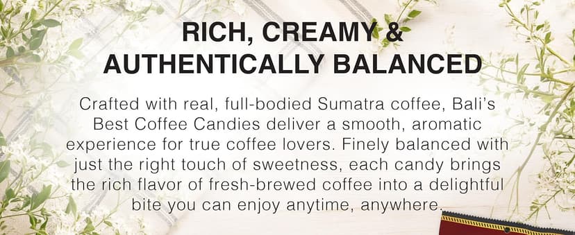 Bali's Best Coffee Candy Individually Wrapped (42 pcs) B0060RK7FK