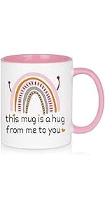 Cabtnca Crochet Gifts for Crocheters, I Crochet So I Don't Kill People Funny Mug - 11Oz, Christmas Birthday Knitting Gift for Knitters Crocheters Office & Home Use