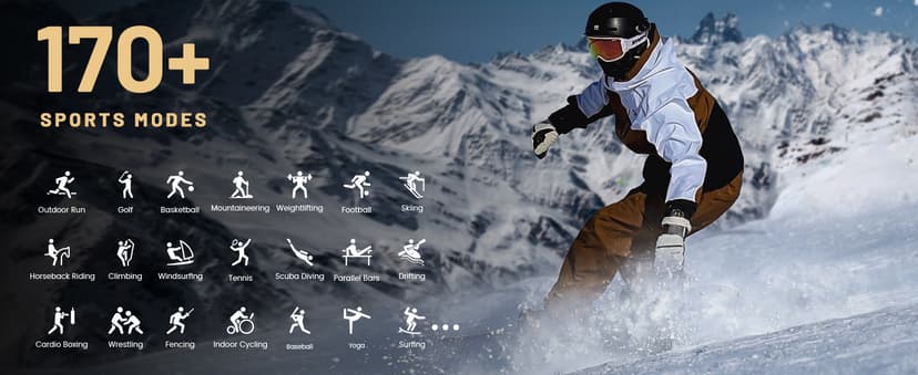 AMAZTIM GPS Smart Watch for Men, 6 Satellite Positioning, Compass, Stainless Steel Body, 50M Waterproof, 470mAh Extra-Large Battery, Answer/Make Call, 1.43" AMOLED Screen, Compatible for Android iOS