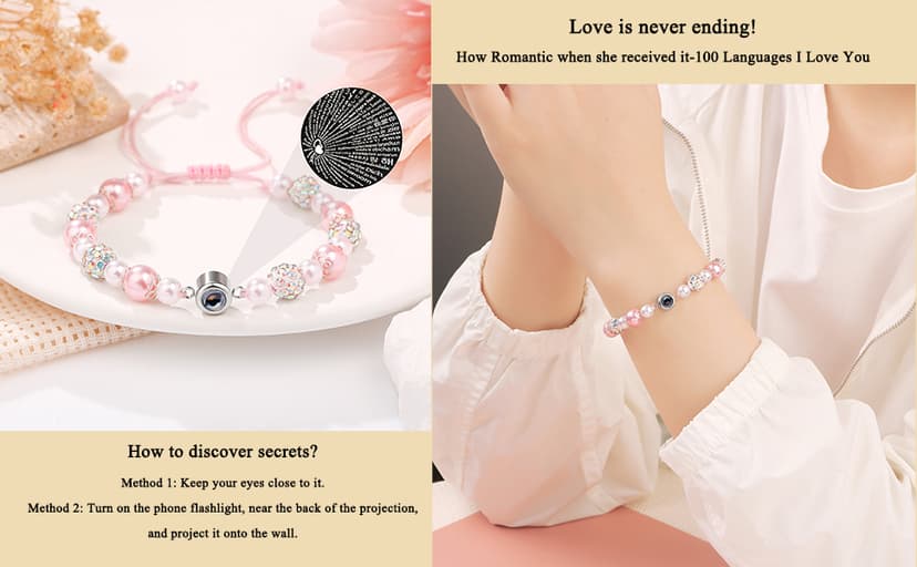 ๐๐ถ๐ณ๐๐ ๐ณ๐ผ๐ฟ ๐ช๐ผ๐บ๐ฒ๐ป ๐๐ป๐ณ๐ถ๐ป๐ถ๐๐ ๐๐ผ๐๐ฒ ๐๐ฒ๐ฎ๐ฟ๐ ๐๐ฟ๐ฎ๐ฐ๐ฒ๐น๐ฒ๐ Christmas Birthday Gifts for Sister Daughter Granddaughter Grandma, Natural Colorful Imperial Jasper Bracelet for Mom Wife Nana Aunt