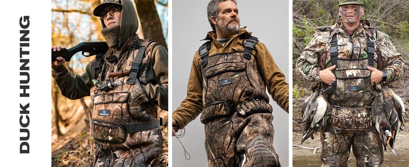Trudave Chest Waders for Men & Women Waterproof,Fishing Neoprene Waders,Hunting Waders with Boots
