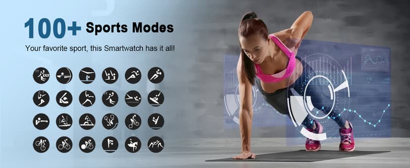 Smart Watch for Men Women(Answer/Make Calls), 1.95"HD 2025 New Smartwatches with Heart Rate/Sleep Monitor/Pedometer, Fitness Tracker 113+ Sport Mode IP68 Waterproof Running Watch for Android iOS