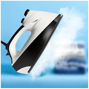 Eurosteam Next Generation Iron - Powerful Steam with Built-in Boiler - No Temperature Setting for All Fabrics - Experience Professional-Quality Ironing to cut your time in half.