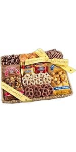 A Gift Inside Chocolate, Caramel and Crunch Grand Gift Basket