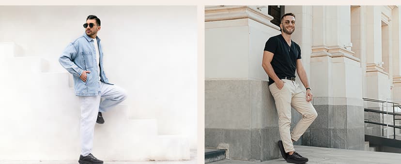 URDAR Running Shoes for Men Lightweight Casual Walking Shoes Comfortable Breathable Tennis Sneaker Cushioning Trainers