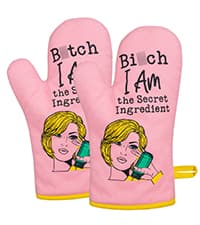 Miracu Funny Oven Mitts, Presents for Chefs, Cooking Gadgets, BBQ Oven Mitt, Unique Gifts for Cooks Dad Brother, Manly Christmas Thanksgiving Housewarming Grilling Kitchen Chef Gifts for Men Who Cook