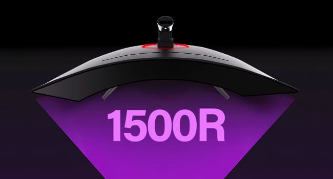 Gawfolk 34 Inch Ultrawide Curved Gaming Monitor, 1500R PC Screen UWQHD 3440x1440, 165hz Curved Computer Screen with FreeSync, Multi-Directional Adjustable Base