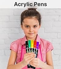 Desire Deluxe Hair Chalk for Girls Makeup Kit of 10 Temporary Colour Pens Gifts, Great Toy for Kids Age 5 6 7 8 9 10 11 12 13 Years Old, "Blue,Green,Grey,Pink,Purple