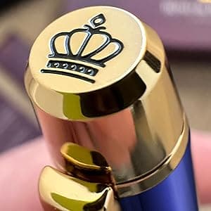 Royal Blue & 24 Karat Gold - Certified Luxury Grade Rollerball Pen | Nice Gift for Men & Women