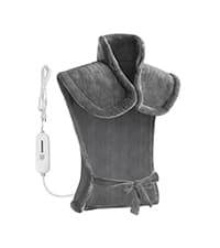 Comfier Heating Pad for Back Pain Relief, Fast Heating Pads for Back Neck and Shoulders, Electric Heated Wrap, 3 Heat Levels & 90-Mins Auto Shut Off, Birthday Gifts for Mom Dad Women Men