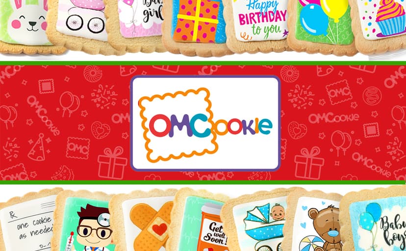 Christmas Cookies Gift Baskets Box for Men Women Kids | Holiday Cookie Treats decorated | Individually Wrapped Sugar | Nut Free | 4 Pack