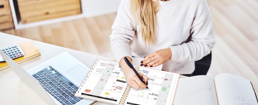 2026 Planner, Weekly and Monthly Calendar Academic Planner, Jan 2026 - Dec 2026, Planning Agenda Book for Desk Accessories and School Supplies - A5 (6.3'' x 8.5'')