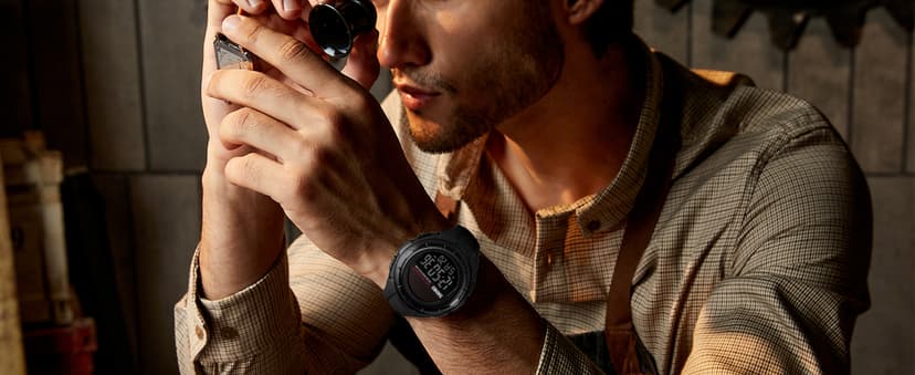 MASTOP Solar Powered Energy Watch for Men Military Digital Multifunctional Led Luminous Indication 2 Time Zone 50m Waterproof Watch Reloj Solar para Hombre