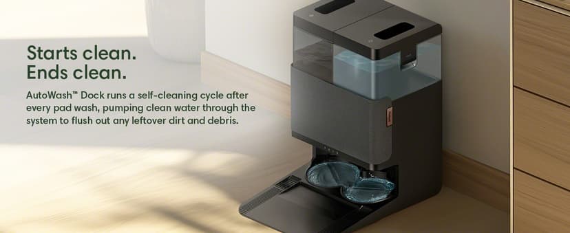 iRobot Roomba Plus 505 Combo Robot Vacuum & Mop with AutoWash Dock - Extending Spinning Mop Pads, Self-Empties, Pad Wash & Heated Drying, Self-cleaning, Recognizes & Avoids Obstacles, LiDAR Navigation