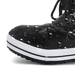 POLAR Womens Snow Boot Quilted Short Winter Snow Rain Warm Waterproof Boots