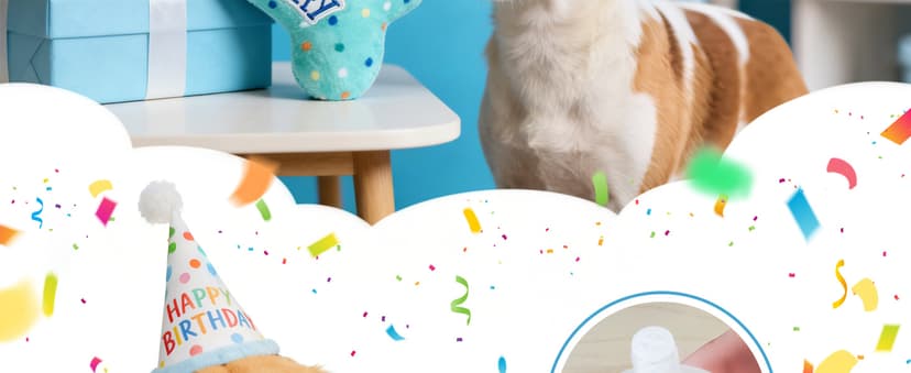 PrimePets Dog Birthday Toys, Plush Dog Squeaky Toys, Stuffed Puppy Chew Toy for Small Medium Large Dogs, Bone Pet Toy B09C5RZ8DT