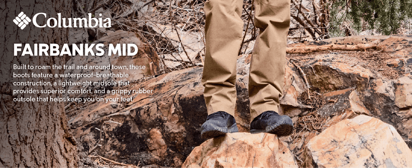Columbia Men's Fairbanks Mid Hiking Boots