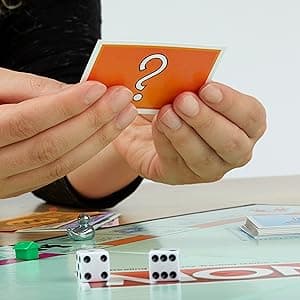Monopoly Game, Family Board Games for 2 to 6 Players & Kids Ages 8 and Up, Includes 8 Tokens (Token Vote Edition)