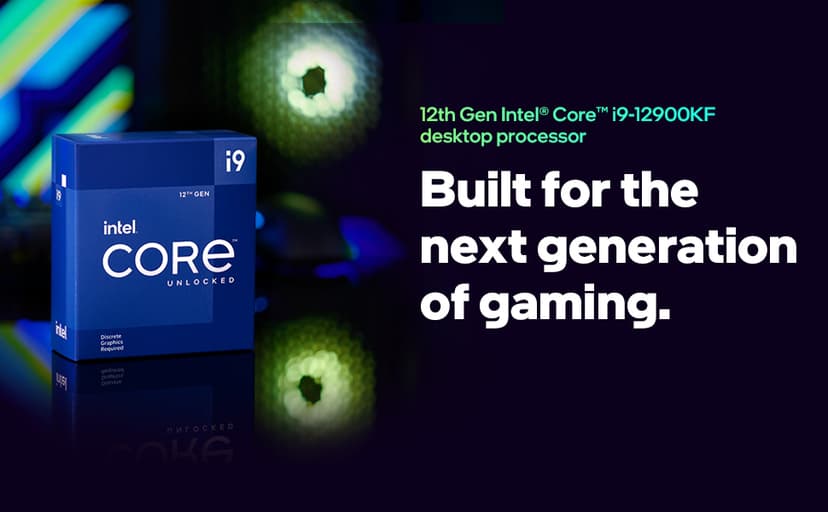 Intel Core i9-12900KF Gaming Desktop Processor 16 (8P+8E) Cores up to 5.2 GHz Unlocked LGA1700 600 Series Chipset 125W