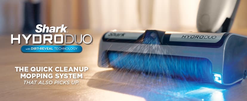 Shark HydroDuo with Dirt-Reveal Technology, Cordless, Everyday Hard Floor Cleaning System, Wet & Dry Debris Pickup, Mops & Scrubs All at Once, Hardwood, Tile, Laminate & Stone, Stone Metallic, WW201