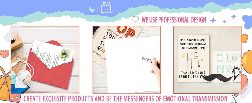 Funny Fathers Day Card for Step Dad,Happy Father's Day Gifts from Step Daughter Son,Bonus Dad Fathers Day Card Gift