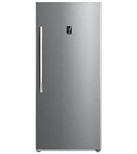 SMETA 30'' Top Mount Refrigerator with Freezer, 16.2 Cu. Ft. Stainless Steel 2-Door Counter Depth Fridge, Energy Saving, Ice Maker Ready, Reversible Door, Frost Free, Ideal for Garage & Office