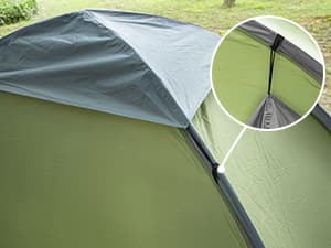 Night Cat Backpacking Tent for One 1 to 2 Persons Lightweight Waterproof Camping Hiking Tent for Adults Kids Scouts Easy Setup Single Layer 2.2x1.2m