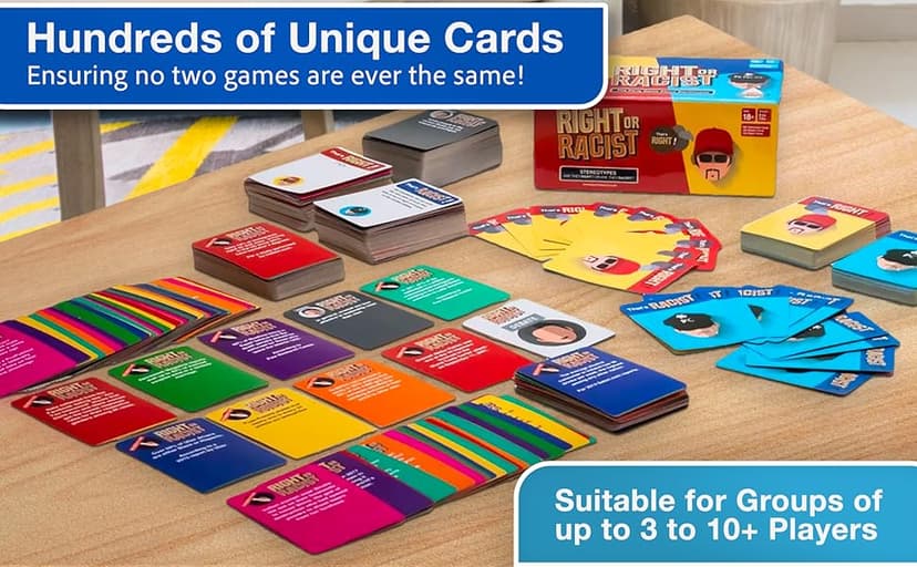Card Game, Gag Gift with Hundreds of Trivia and Debate Cards, Funny Gag Gifts for Secret Santa or White Elephant, Games for Men and Women, 3 to 10+ Players