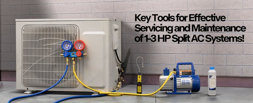 VIVOHOME 110V 1/3 HP 4CFM Single Stage Rotary Vane Air Vacuum Pump and R134a AC Manifold Gauge Set Kit with Leak Detector Carry Bag for HVAC Air Conditioning Refrigeration Recharging ETL Listed