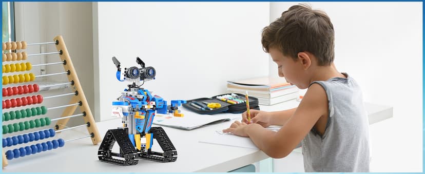 Robot Toys for 8-16 Year Old Boys Girls Kids with APP or Remote Control Science Programmable Building Block Kit, STEM Projects Educational Birthday Gifts
