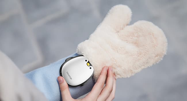 Gaiatop Magnetic Hand Warmers Rechargeable 2 Pack, 3 Settings Pocket-Sized Cute Penguin, Fast Hot Hands Reusable Portable Electric Heater for Camping Hunting Golf, Gifts for Women Men