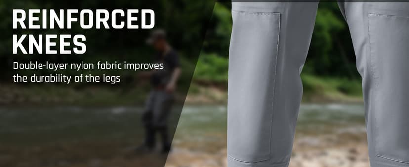 Hunthor Fishing Waders for Men Waterproof Breathable Chest Wader with Insulated Stockingfoot for Fly Fishing, Hunting, Wading